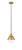 Innovations - 616-1PH-BB-HFS-62-BB-LED - LED Mini Pendant - Edison - Brushed Brass