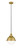 Innovations - 616-1PH-BB-HFS-82-BB-LED - LED Mini Pendant - Edison - Brushed Brass
