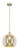 Innovations - 616-1S-AB-G128-14 - One Light Pendant - Edison - Antique Brass