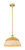 Innovations - 616-1S-BB-NBD2-16-NAT - One Light Mini Pendant - Edison - Brushed Brass