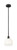 Innovations - 616-1S-BK-G483-8OP - One Light Mini Pendant - Edison - Matte Black