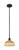 Innovations - 616-1S-BK-NBD2-9-NAT - One Light Mini Pendant - Edison - Matte Black