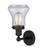 Edison One Light Wall Sconce (616-1W-BK-G194)