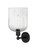 Edison One Light Wall Sconce (616-1W-BK-G559-8SDY)