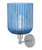 Edison One Light Wall Sconce (616-1W-PC-G559-8BL)