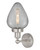 Edison One Light Wall Sconce (616-1W-SN-G165)