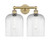 Innovations - 616-2W-BB-G559-8CL - Two Light Bath Vanity - Edison - Brushed Brass