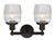Edison Two Light Bath Vanity (616-2W-OB-G302)