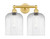 Innovations - 616-2W-SG-G559-8CL - Two Light Bath Vanity - Edison - Satin Gold