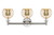 Edison Three Light Bath Vanity (616-3W-PN-G128-6)