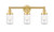 Innovations - 616-3W-SG-G312 - Three Light Bath Vanity - Edison - Satin Gold