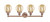 Edison Four Light Bath Vanity (616-4W-AC-G208-6)