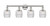 Innovations - 616-4W-PN-G302 - Four Light Bath Vanity - Edison - Polished Nickel
