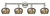 Innovations - 616-4W-PN-G96 - Four Light Bath Vanity - Edison - Polished Nickel