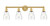 Innovations - 616-4W-SG-G394 - Four Light Bath Vanity - Edison - Satin Gold