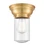 Innovations - 623-1F-SG-G314 - One Light Flush Mount - Franklin Restoration - Satin Gold