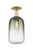 Innovations - 716-1C-AB-G482-7SL - One Light Semi-Flush Mount - Arcadia - Antique Brass