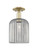 Innovations - 716-1C-AB-G559-8SM - One Light Semi-Flush Mount - Arcadia - Antique Brass