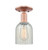 Innovations - 716-1C-AC-G2511 - One Light Semi-Flush Mount - Arcadia - Antique Copper