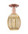 Innovations - 716-1C-AC-G459-6ME - One Light Semi-Flush Mount - Arcadia - Antique Copper