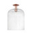 Innovations - 716-1C-AC-G559-12CL - One Light Semi-Flush Mount - Arcadia - Antique Copper