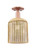 Innovations - 716-1C-AC-G559-8ME - One Light Semi-Flush Mount - Arcadia - Antique Copper