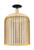 Innovations - 716-1C-BAB-G559-12ME - One Light Semi-Flush Mount - Arcadia - Black Antique Brass