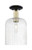 Innovations - 716-1C-BAB-G559-8SDY - One Light Semi-Flush Mount - Arcadia - Black Antique Brass