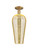 Innovations - 716-1C-BB-G456-8ME - One Light Semi-Flush Mount - Arcadia - Brushed Brass