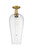 Innovations - 716-1C-BB-G456-8SDY - One Light Semi-Flush Mount - Arcadia - Brushed Brass