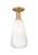 Innovations - 716-1C-BB-G480-6OP - One Light Semi-Flush Mount - Arcadia - Brushed Brass