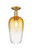 Innovations - 716-1C-BB-G484-7AM - One Light Semi-Flush Mount - Arcadia - Brushed Brass