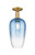 Innovations - 716-1C-BB-G484-7SB - One Light Semi-Flush Mount - Arcadia - Brushed Brass