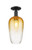 Innovations - 716-1C-BK-G484-7AM - One Light Semi-Flush Mount - Arcadia - Matte Black