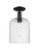 Innovations - 716-1C-BK-G559-8SDY - One Light Semi-Flush Mount - Arcadia - Matte Black