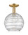 Innovations - 716-1C-CB-G1213-10CL - One Light Semi-Flush Mount - Arcadia - Champagne Bronze