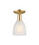 Innovations - 716-1C-CB-G441 - One Light Semi-Flush Mount - Arcadia - Champagne Bronze