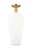 Innovations - 716-1C-CB-G456-8WH - One Light Semi-Flush Mount - Arcadia - Champagne Bronze