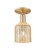 Innovations - 716-1C-CB-G559-5ME - One Light Semi-Flush Mount - Arcadia - Champagne Bronze