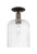 Innovations - 716-1C-OB-G559-8SDY - One Light Semi-Flush Mount - Arcadia - Oil Rubbed Bronze