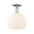 Innovations - 716-1C-PC-G1217-10WV - One Light Semi-Flush Mount - Arcadia - Polished Chrome