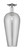 Innovations - 716-1C-PC-G456-8SM - One Light Semi-Flush Mount - Arcadia - Polished Chrome