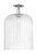 Innovations - 716-1C-PC-G559-12SDY - One Light Semi-Flush Mount - Arcadia - Polished Chrome