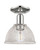 Innovations - 716-1C-PN-G422 - One Light Semi-Flush Mount - Arcadia - Polished Nickel