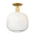 Innovations - 716-1C-SG-G481-10OP - One Light Semi-Flush Mount - Arcadia - Satin Gold