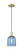 Innovations - 716-1P-AB-G558-6BL - One Light Mini Pendant - Arcadia - Antique Brass