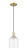 Innovations - 716-1P-AB-G558-6CL - One Light Mini Pendant - Arcadia - Antique Brass