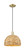 Innovations - 716-1P-AB-RBD-12-NAT - One Light Mini Pendant - Arcadia - Antique Brass