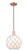 Innovations - 716-1P-AC-G121-10RW - One Light Mini Pendant - Arcadia - Antique Copper