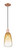 Innovations - 716-1P-AC-G480-6AM - One Light Mini Pendant - Arcadia - Antique Copper